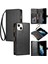 Iphone 15 Için Kılıf Artı Folio Kapak Pu Deri Kart Yuvaları Çanta Kapak (Yurt Dışından) 1