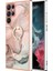 Samsung Galaxy S23 Ultra 5g Için Kılıf 360 &deg; Dönebilir Halka Tampon Mermer Tpu (Yurt Dışından) 1