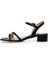 Yenay 4fx Siyah Kadın Topuklu Sandalet 3