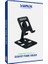 Katlanabilir Metal Masaüstü Telefon ve Tablet Standı Siyah Stand-13 2
