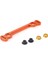 8146 Metal Direksiyon Plakası 1/8 Zd Yarış 9116 9020 9072 08421 08423 08425 08426 08427 Rc Araba Parçaları Aksesuarları, Turuncu (Yurt Dışından) 5