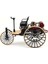1:12 Simülasyon Retro Alaşım Üç Tekerlekli Eski Model Araba Modeli (Yurt Dışından) 1