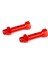 Cnc Metal Arka Tekerlek Çift Tekerlek Aks 1/5 Hpı Rofun Baha Rovan Km Baja 5b 5t 5sc Ss Rc Araba Parçaları, Kırmızı (Yurt Dışından) 1