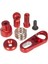 Alüminyum Alaşım 25 T Servo Kol Yükseltmek Direksiyon Bağlantı Servo Parçası Rc Araba Için 1/6 Eksenel Scx6 1/10 SCX10 Iıı, Kırmızı (Yurt Dışından) 1
