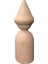 Montessori Toys Ahşap El Yapımı Peg Bebek 6'lı Boyama Seti Fırça Boya Dahil -5075 4