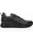 Erkek Lacivert Bağcıklı Hakiki Deri Comfort Sneaker 1