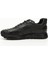 Erkek Siyah Bağcıklı Hakiki Deri Comfort Sneaker 3