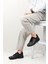 Erkek Lacivert Bağcıklı Hakiki Deri Comfort Sneaker 2