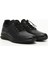 Erkek Lacivert Bağcıklı Hakiki Deri Comfort Sneaker 3