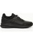 Erkek Siyah Bağcıklı Hakiki Deri Comfort Sneaker 1