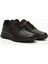 Erkek Kahverengi Bağcıklı Hakiki Deri Comfort Sneaker 3