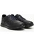 Erkek Lacivert Bağcıklı Hakiki Deri Comfort Sneaker 2