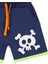 3d Yeşil Korsan Çocuk T-shirt Şort Bandana Takım 10