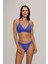 Crush Üçgen Sırttan Çapraz Askılı Bikini Takımı Sax 1
