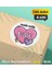 Made With Love Ambalaj Kargo Hediye Paketleme Etiketi Model 13 - 100 Adet 4cm 1