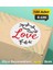 Made With Love Ambalaj Kargo Hediye Paketleme Etiketi Model 23 - 100 Adet 4cm 1