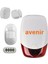 AV-02WF Wifi Akıllı Ev Alarm Sistem Seti (1 Kapı/pencere Sensörü) (1pır) (1kumanda) 5