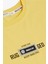 Erkek Çocuk Tişört Armalı Yazı Baskılı 9-14 Yaş, Sarı 3