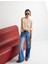 Geniş Paça Kot Pantolon Standart Bel Cepli - Bianca Wide Leg Jeans 2