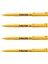 200N Fine Writing Pen Yellow 4 Adet 1