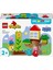 ® DUPLO® Peppa Pig Bahçe ve Ağaç Ev 10431 - 2 Yaş ve Üzeri Çocuklar için Peppa Pig Minifigürü İçeren Eğitici Oyuncak Yapım Seti (20 Parça) 4