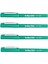 200N Fine Writing Pen Dark Green 4 Adet 1
