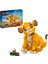 LEGO® | Disney Yavru Aslan Kral Simba 43243 - 6 Yaş ve Üzeri Çocuklar İçin İnşa Edilebilen Yaratıcı Oyuncak Yapım Seti (222 Parça) 1