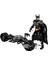 ® DC Batman™: Batman Yapım Figürü ve Bat-Pod Motosiklet 76273 - 12 Yaş ve Üzeri Süper Kahraman Sevenler için Kara Şövalye Süper Kahraman Model Yapım Seti (713 Parça) 2