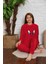 Civciv Desenli Anne Kız Çocuk Kombin Peluş Pijama Takımı (Anne Kız Ayrı Satılır.) 4