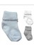 ADN Socks Bebek Asetat 6'lı Kıvrık Çorap 1