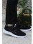 Dks 2004 Siyah Beyaz Hafif Rahat Keten Sneaker Erkek Ayakkabı 1
