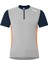 Point To Point 1/4 Zip Jersey Erkek T-shirt 1