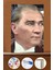 Sayılarla Boyama Seti Çerçeveli Kasnaklı Mustafa Kemal Atatürk 50X65 cm 1