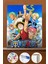 Sayılarla Boyama Seti Çerçeveli Kasnaklı Süper Güç Anime 3 50X65 cm 1
