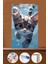 Sayılarla Boyama Seti Çerçeveli Kasnaklı Yüzen Sevimli Kedi 60X75 cm 1