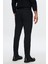 Slim Fit Siyah Armürlü Chino Pantolon 2ECC3PH013451 4