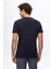 Regular Fit Lacivert Düz T-Shirt 4