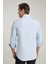 Slim Fit Mavi Düz Easy Iron Gömlek 2HE02TRKR139M 4
