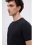 Slim Fit Lacivert Rayon Triko T-Shirt 2EF069421003M 3