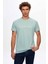 Regular Fit Mint Baskılı %100 Pamuk T-Shirt 2HC1454030180 1