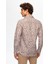 Slim Fit Kahverengi Baskılı Gömlek 2EC0221062590 3