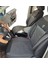 Citroen C3 2 2009-2015 Oto Koltuk Kılıfı * Yaprak Model / Gri-Siyah K 2