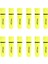 Marking Flat Fosforlu Kalem Sarı 12 Adet 4