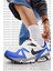Air Structure Leather Sneaker Hakiki Deri Erkek Sneaker Ayakkabı Beyaz Mavi Kırmızı 1
