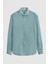 Regular Fit Mint Baskılı Gömlek 2HC02AD023270 1