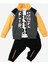 Future Baskılı Kapüşonlu Pamuk Bebek Takım 3’lü Takım Hırka Sweatshirt Alt 3
