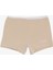 Kız Çocuk Boxer Hello Yazı Baskılı 5-11 Yaş, Bej 1