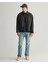 Erkek Siyah Relaxed Fit Bisiklet Yaka Logolu T-Shirt 2033014.5 2