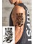 Gerçek Dövme Görünümlü Kaplan Dövmesi Tiger Tattoo 1