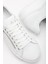 Kadın Deri Fermuarlı Spor Ayakkabı 2665 Spor Beyaz 41 4